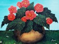 Begonien | 2002 | 40 cm x 45,5 cm  |  